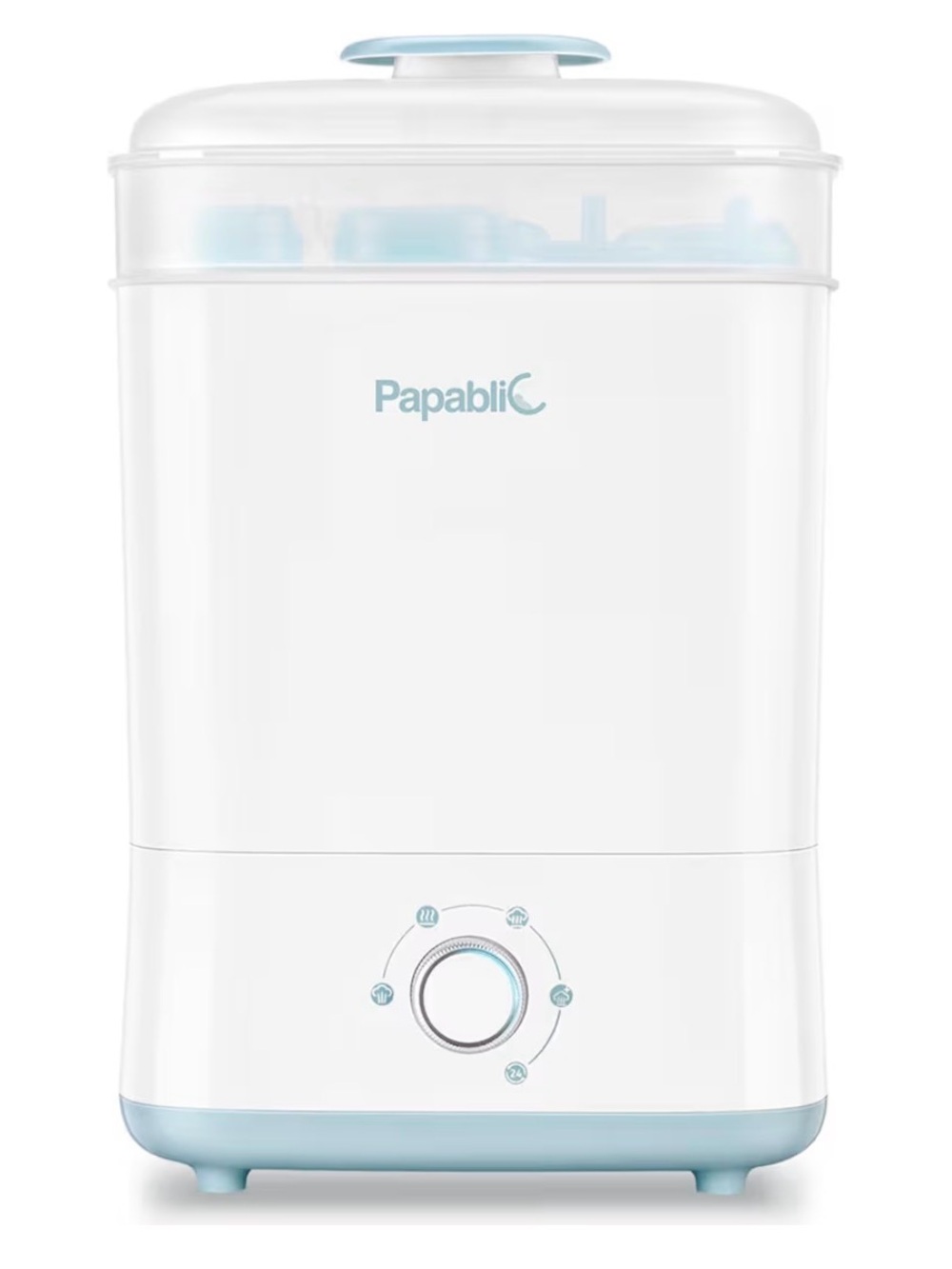 Papablic- White & Light Blue Portable Sterilizer‎ and dryer